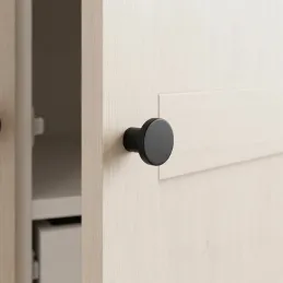 Bouton de meuble VITRA / Noir mat