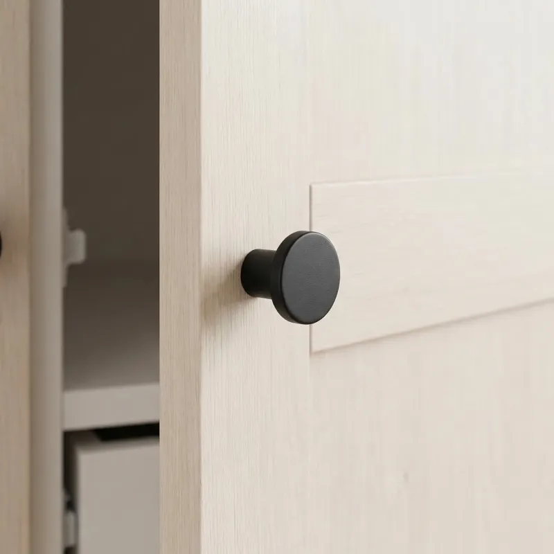 Bouton de meuble VITRA / Noir mat
