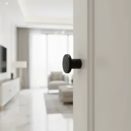 Bouton de meuble VITRA / Noir mat