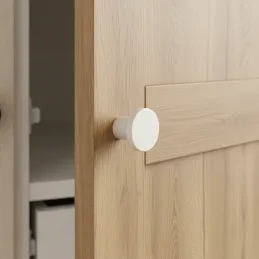 Bouton de meuble VITRA / Blanc mat