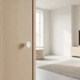 Bouton de meuble VITRA / Blanc mat