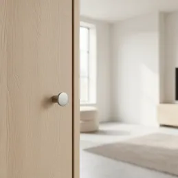 Bouton de meuble VITRA / Acier inoxydable