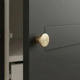 Bouton de meuble VITRA / Or brossé