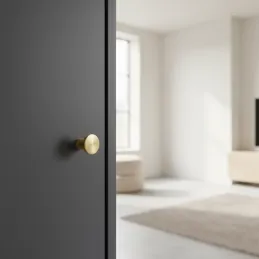 Bouton de meuble VITRA / Or brossé