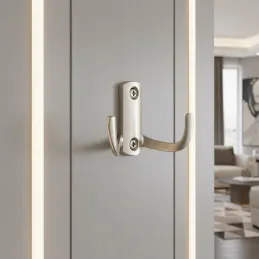 Patère FABIO Mini / Nickel satiné