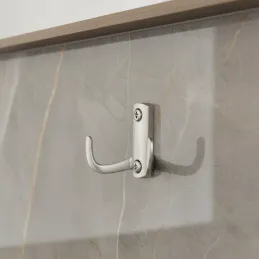 Patère FABIO Mini / Chrome mat velours