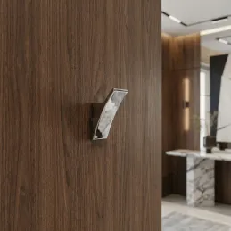 Porte-manteau MARCO / Chrome brillant
