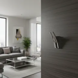 Porte-manteau MARCO / Chrome brillant