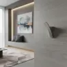 Chrome mat brossé