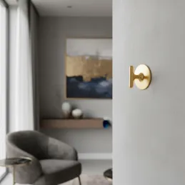 Porte-manteau STYLLA / Doré brillant