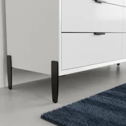 Pied de meuble MORGAN / Noir mat