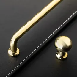 Poignée KAREN / Doré brillant