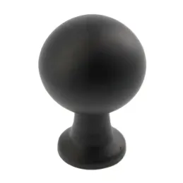 Bouton de meuble KAREN / Noir mat