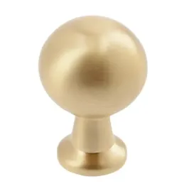 Bouton de meuble KAREN / Doré brossé