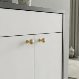 Bouton de meuble KAREN / Doré brossé