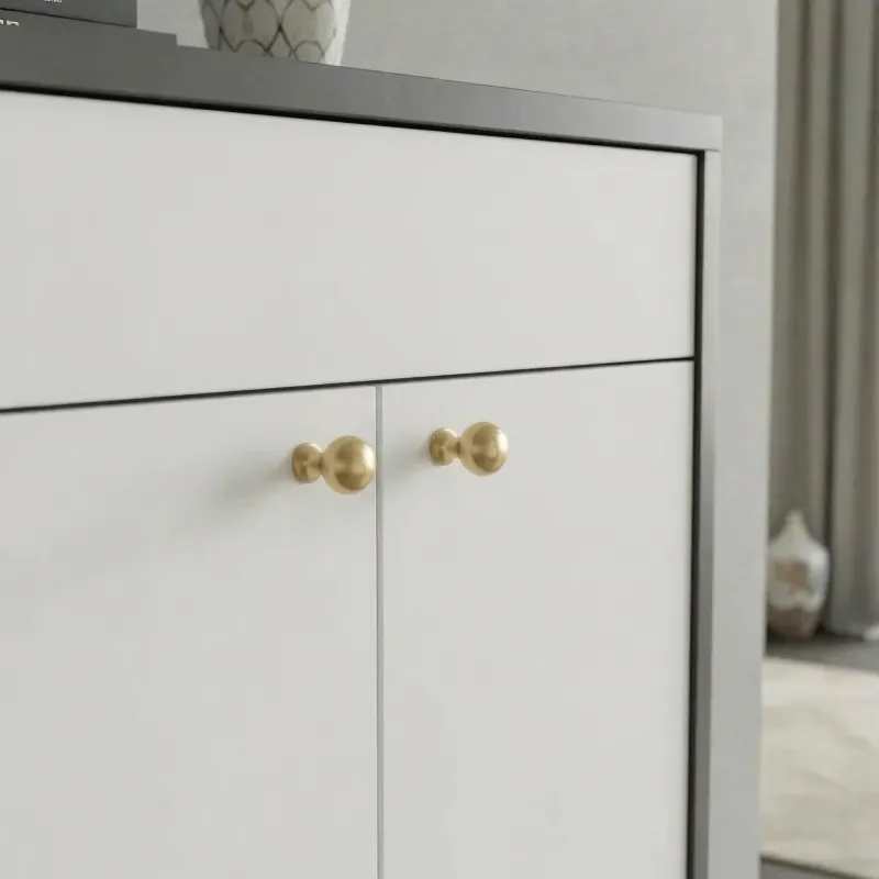 Bouton de meuble KAREN / Doré brossé