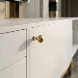 Bouton de meuble KAREN / Doré brossé