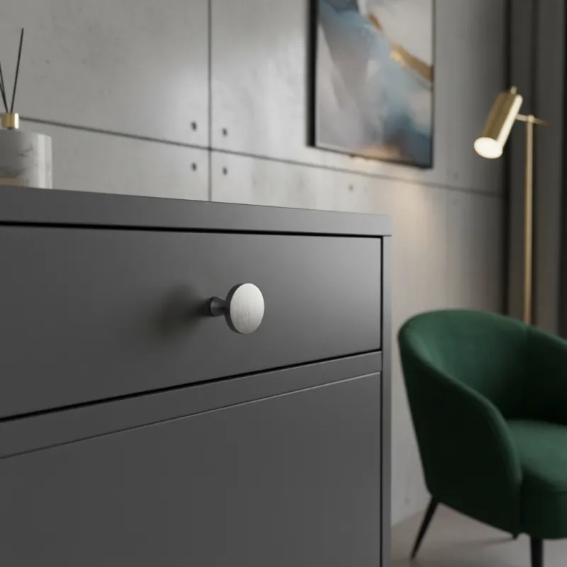 Bouton de meuble MAIRA / Acier inoxydable