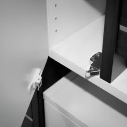 Mécanisme d’ouverture sans poignée pour portes de meuble