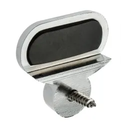Support pour verre KAMALA / Chrome brillant