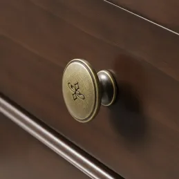 Bouton de meuble MELISSA / Laiton vieilli