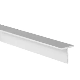 Profilé de jonction universel pour plan de travail de 38 mm, pour chant ABS droit / Aluminium