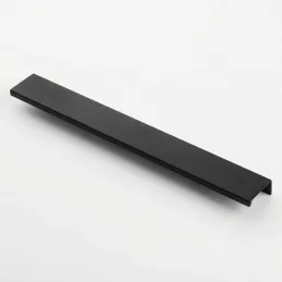Poignée de chant de porte DIAZ / Noir mat