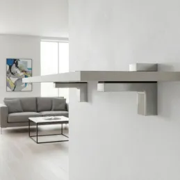 Support d’étagère QUADRO / Inox
