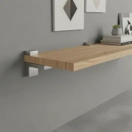 Support d’étagère QUADRO / Inox
