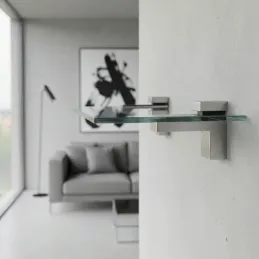 Support d’étagère QUADRO / Inox