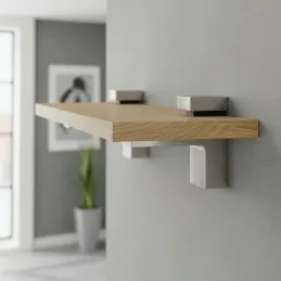 Support d’étagère QUADRO / Inox