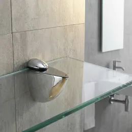Support d’étagère ARAGON / Chrome brillant