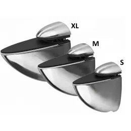 Support d’étagère ARAGON / Chrome brillant