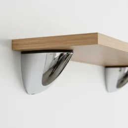 Support d’étagère ARAGON / Chrome brillant
