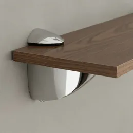 Support d’étagère ARAGON / Chrome brillant
