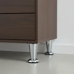 Pied de meuble PALMA / Chrome brillant