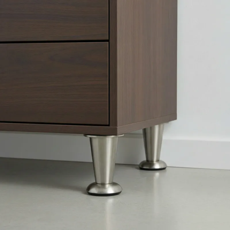 Pied de meuble PALMA / Nickel mat velvety velvety