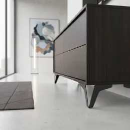 Pied de meuble VENEA / Noir mat