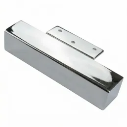 Pied de meuble LUCAS / Chrome brillant