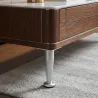Chrome mat brossé