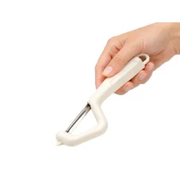 Éplucheur universel pour légumes et fruits / Blanc