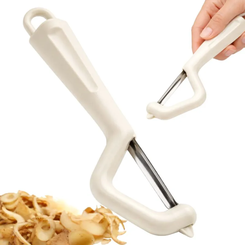Éplucheur universel pour légumes et fruits / Blanc