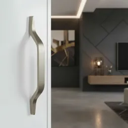 Poignée LONG / Nickel brossé
