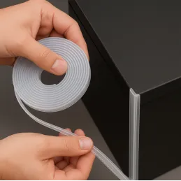 Joint de protection autocollant pour meubles 3 m / Transparent