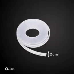 Joint de protection autocollant pour meubles 3 m / Transparent