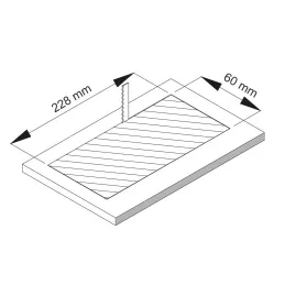 Bloc multiprise électrique EUROBOX 2x230V + 1xUSB C+A FRENCH / Noir mat