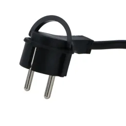 Prise encastrable ALPHA BOX SCHUKO 1x230V + USB C / Noir mat