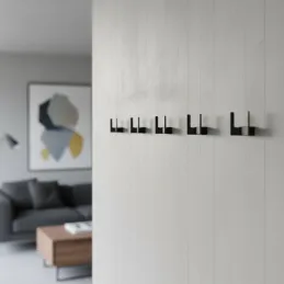 Porte-manteau LIMA / Noir mat