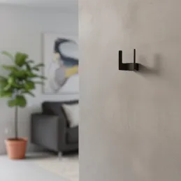 Porte-manteau LIMA / Noir mat