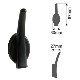 Porte-manteau MARIOT / Noir mat